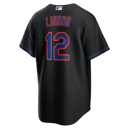 New York Mets Francisco Lindor Nike Home Replica Jersey - White MLB Team Jersey Baseball Fan Apparel