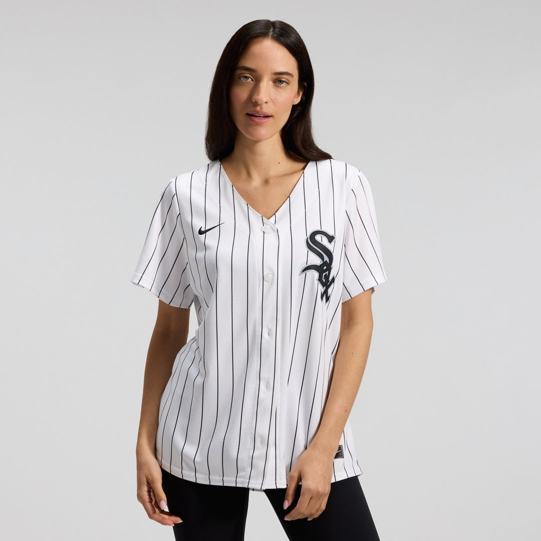Chicago White Sox Nike Women's Home Replica Team Jersey - White MLB Team Jersey Baseball Fan Apparel