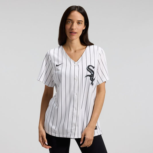 Chicago White Sox Nike Women's Home Replica Team Jersey - White MLB Team Jersey Baseball Fan Apparel