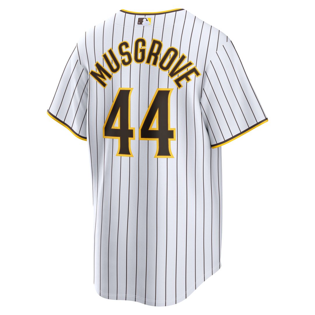 San Diego Padres Joe Musgrove Nike Home Replica Jersey - White MLB Team Jersey Baseball Fan Apparel