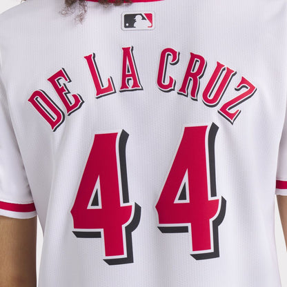 Cincinnati Reds Elly De La Cruz Nike Women's Home Limited Player Jersey - White MLB Team Jersey Baseball Fan Apparel