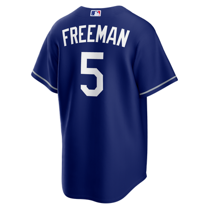 Los Angeles Dodgers Freddie Freeman Nike Alternate Replica Jersey - Royal MLB Team Jersey Baseball Fan Apparel