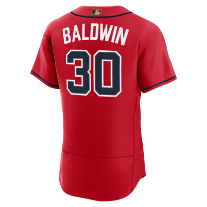Atlanta Braves Drake Baldwin Nike MLB Awards Authentic Jersey - Red MLB Team Jersey Baseball Fan Apparel