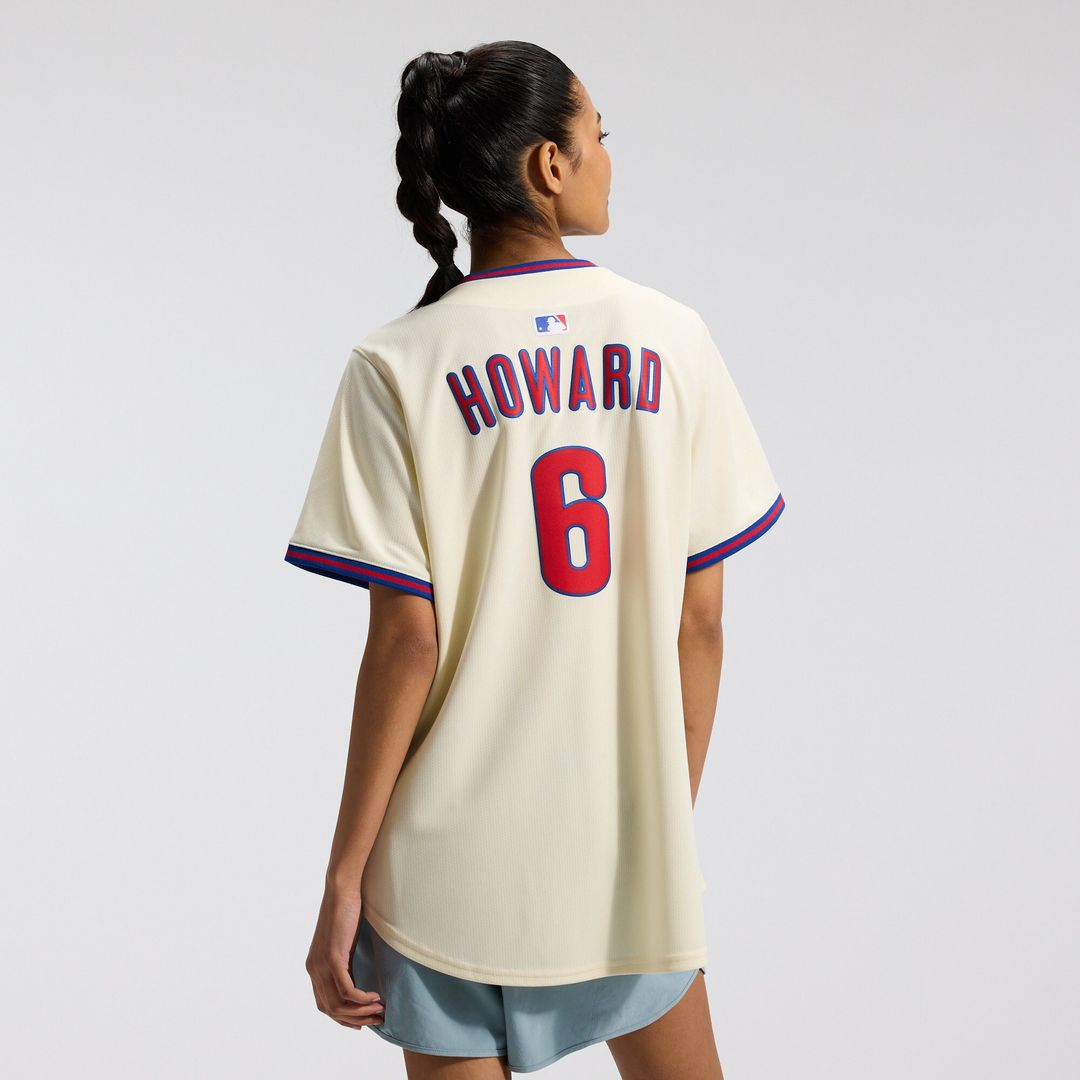 Philadelphia Phillies Ryan Howard Nike Women's Alternate Limited Jersey - Light Blue MLB Team Jersey Baseball Fan Apparel