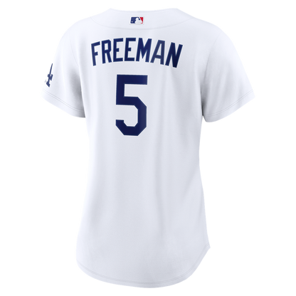 Los Angeles Dodgers Freddie Freeman Nike Women's Home Stadium Jersey - White MLB Team Jersey Baseball Fan Apparel