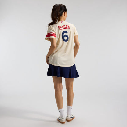 Los Angeles Angels Anthony Rendon Nike Women's City Connect Replica Player Jersey - Cream MLB Team Jersey Baseball Fan Apparel
