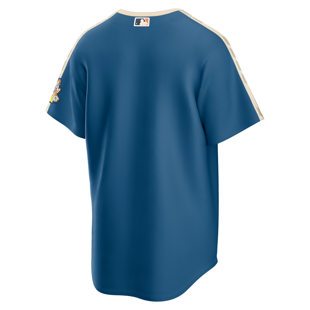 Milwaukee Brewers Nike 2026 City Connect Stadium Jersey - Mineral Blue MLB Team Jersey Baseball Fan Apparel