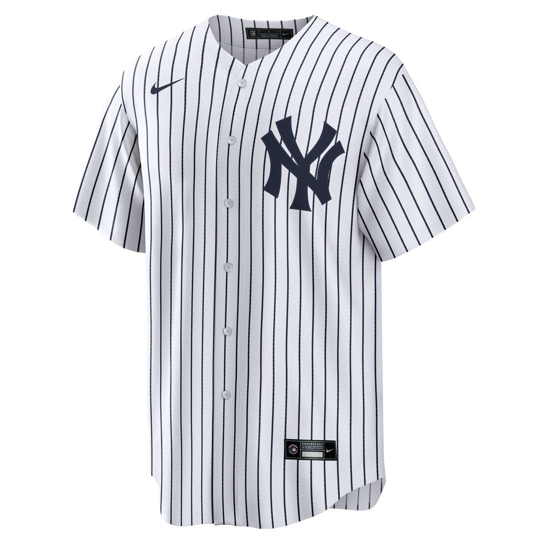 New York Yankees Ben Rice Nike Home Replica Jersey - White MLB Team Jersey Baseball Fan Apparel