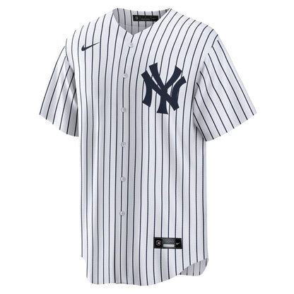 New York Yankees Ben Rice Nike Home Replica Jersey - White MLB Team Jersey Baseball Fan Apparel
