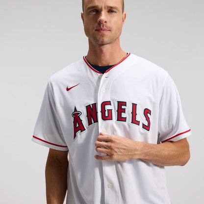 Los Angeles Angels Nike Home Replica Team Jersey - White MLB Team Jersey Baseball Fan Apparel