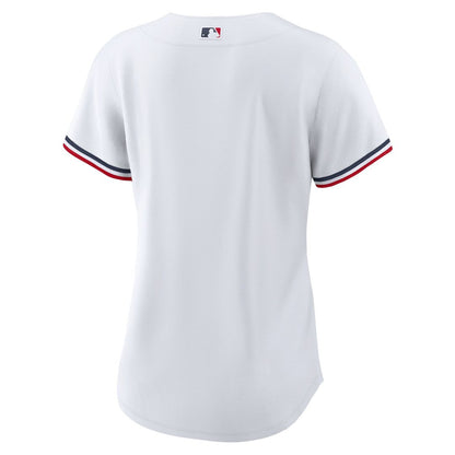 Minnesota Twins Nike Women's Home Replica Team Logo Jersey - White MLB Team Jersey Baseball Fan Apparel