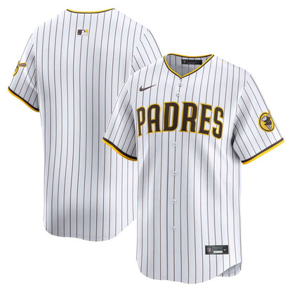 San Diego Padres Nike Home Limited Jersey - White MLB Team Jersey Baseball Fan Apparel