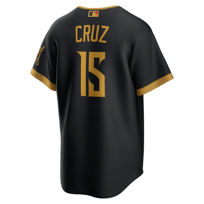 Pittsburgh Pirates Oneil Cruz Nike 2026 City Connect Stadium Jersey - Black MLB Team Jersey Baseball Fan Apparel