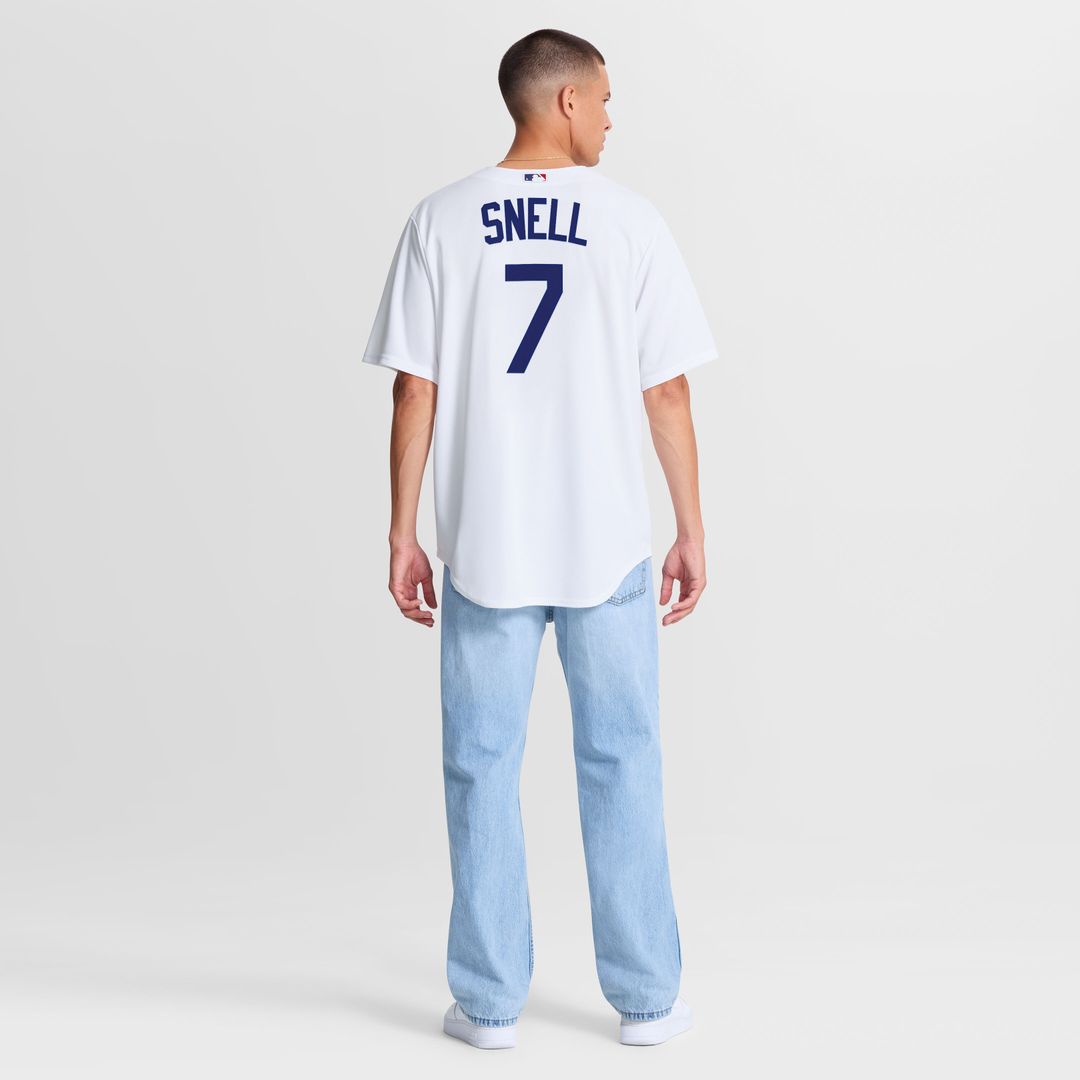 Los Angeles Dodgers Blake Snell Nike Home Replica Jersey - White MLB Team Jersey Baseball Fan Apparel