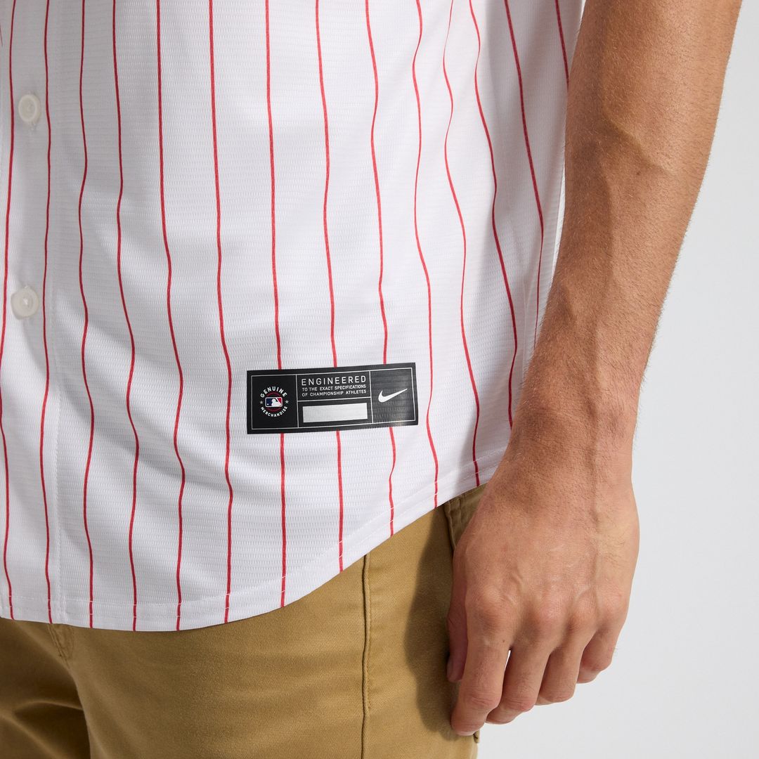 Philadelphia Phillies Nike Home Replica Team Jersey - White MLB Team Jersey Baseball Fan Apparel