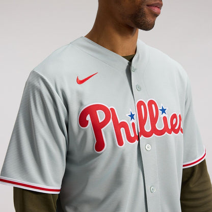 Philadelphia Phillies Bryce Harper Nike Road Replica Jersey - Gray MLB Team Jersey Baseball Fan Apparel