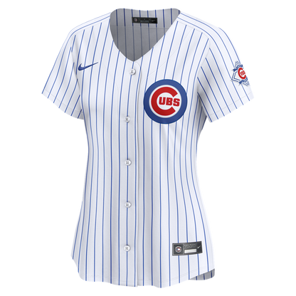 Chicago Cubs Pete Crow - Armstrong Nike Women's 150th Anniversary Limited Jersey - White MLB Team Jersey Baseball Fan Apparel