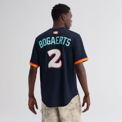 San Diego Padres Xander Bogaerts Nike 2026 City Connect Stadium Jersey - Obsidian MLB Team Jersey Baseball Fan Apparel