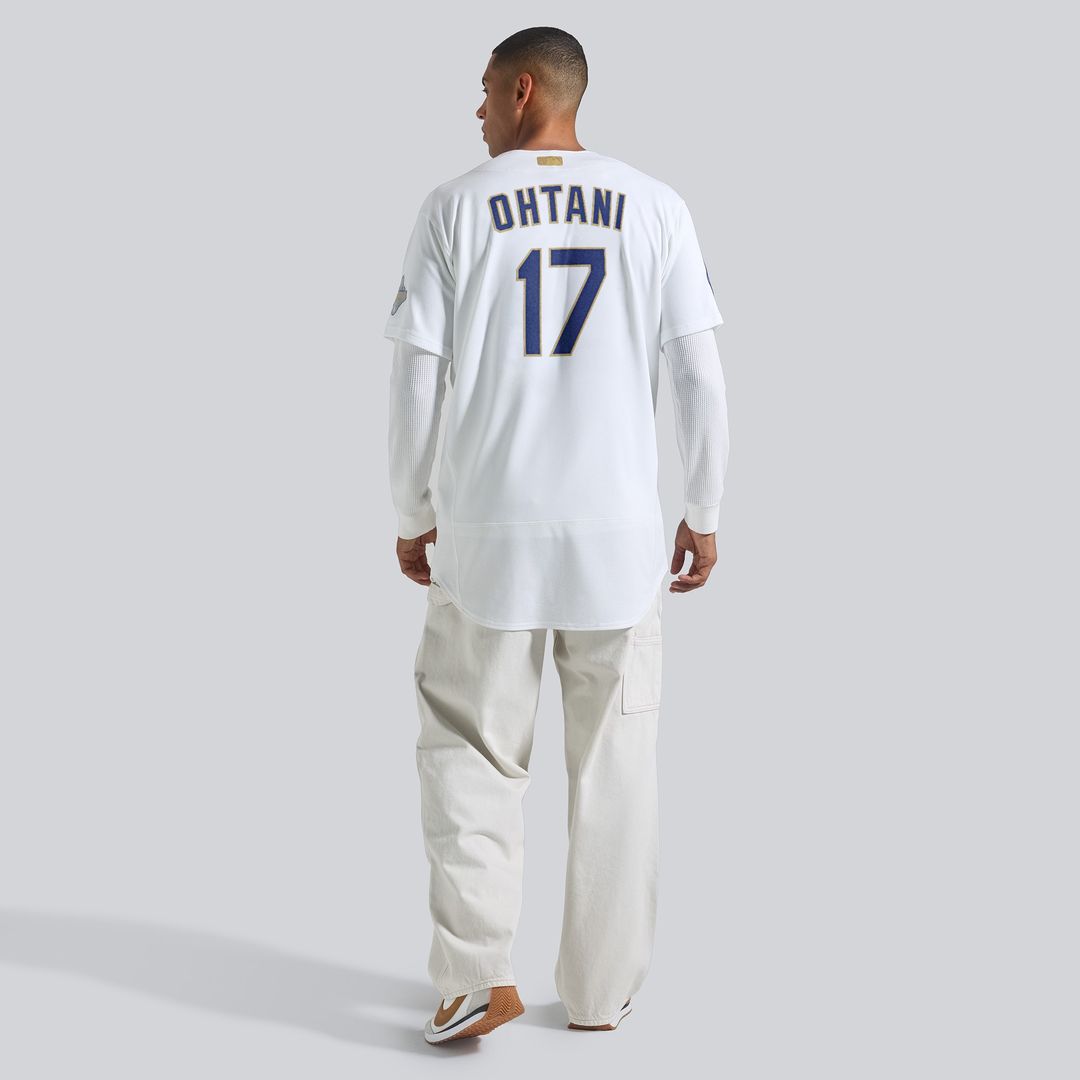Los Angeles Dodgers Shohei Ohtani Nike 2026 Gold Collection Authentic Jersey - White MLB Team Jersey Baseball Fan Apparel