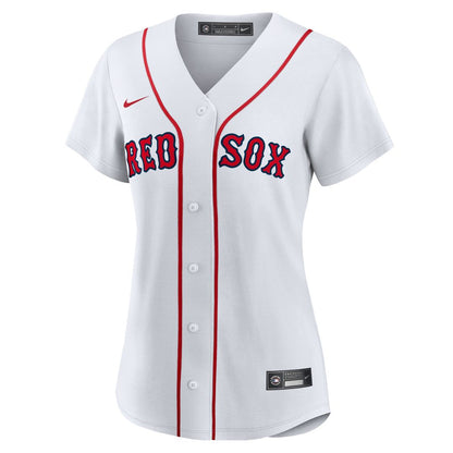 Boston Red Sox Nike Women's Home Replica Team Jersey - White MLB Team Jersey Baseball Fan Apparel