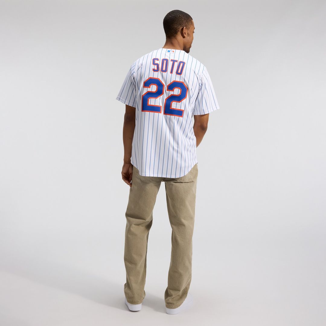 New York Mets Juan Soto Nike Home Replica Player Jersey - White MLB Team Jersey Baseball Fan Apparel