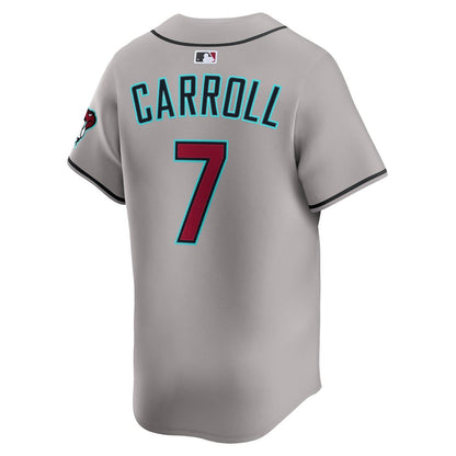 Arizona Diamondbacks Corbin Carroll Nike Road Limited Player Jersey - Gray MLB Team Jersey Baseball Fan Apparel