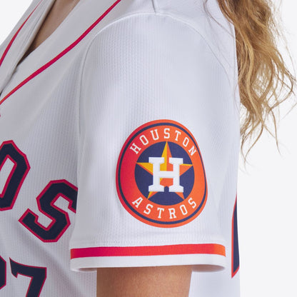 Houston Astros Jose Altuve Nike Women's Home Limited Player Jersey - White MLB Team Jersey Baseball Fan Apparel