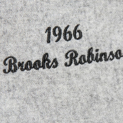 Baltimore Orioles Brooks Robinson Mitchell & Ness Cooperstown 1966 Authentic Jersey - Gray MLB Team Jersey Baseball Fan Apparel