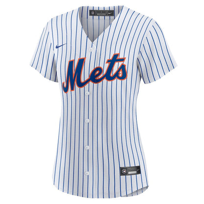 New York Mets Francisco Lindor Nike Women's Home Replica Player Jersey - White MLB Team Jersey Baseball Fan Apparel