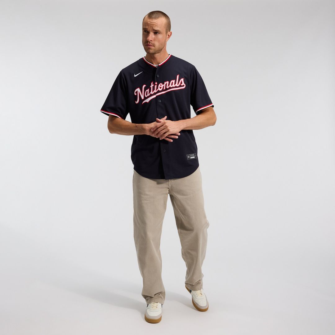 Washington Nationals Dylan Crews Nike Home Replica Jersey - White MLB Team Jersey Baseball Fan Apparel