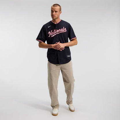 Washington Nationals Dylan Crews Nike Home Replica Jersey - White MLB Team Jersey Baseball Fan Apparel