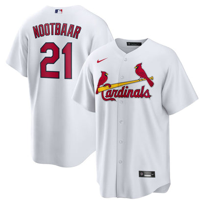 St. Louis Cardinals Lars Nootbaar Nike Alternate Replica Jersey - Light Blue MLB Team Jersey Baseball Fan Apparel
