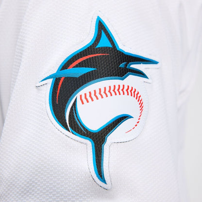 Miami Marlins Nike Home Elite Jersey - White MLB Team Jersey Baseball Fan Apparel