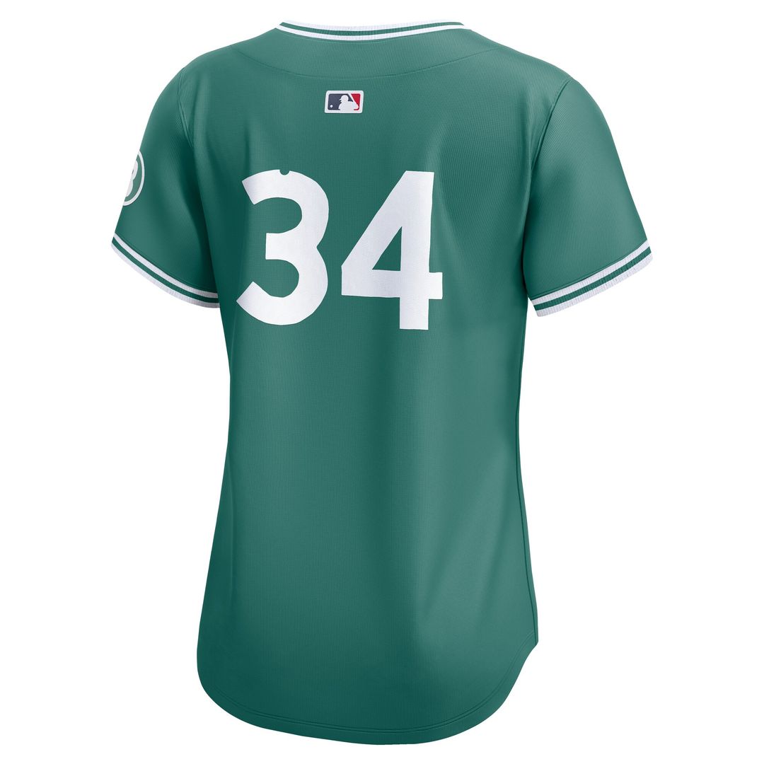 Boston Red Sox David Ortiz Nike Women's 2025 City Connect Limited Retired Player Jersey - Green MLB Team Jersey Baseball Fan Apparel