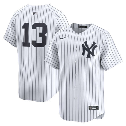New York Yankees Jazz Chisholm Jr. Nike Home Limited Player Jersey - White MLB Team Jersey Baseball Fan Apparel