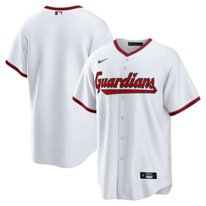 Cleveland Guardians Nike Home Replica Jersey - White MLB Team Jersey Baseball Fan Apparel