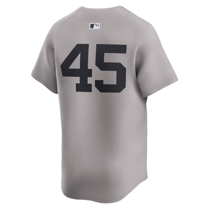 New York Yankees Gerrit Cole Nike Road Limited Player Jersey - Gray MLB Team Jersey Baseball Fan Apparel