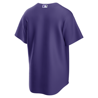 Colorado Rockies Nike Alternate Replica Jersey - Purple MLB Team Jersey Baseball Fan Apparel