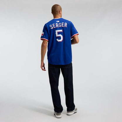 Texas Rangers Corey Seager Nike Alternate 2 Limited Jersey - Royal MLB Team Jersey Baseball Fan Apparel