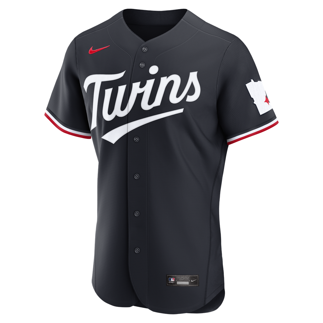 Minnesota Twins Nike Home Authentic Jersey - White MLB Team Jersey Baseball Fan Apparel