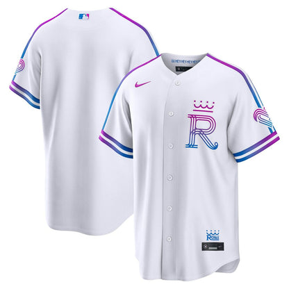 Kansas City Royals Nike 2026 City Connect Stadium Jersey - White MLB Team Jersey Baseball Fan Apparel