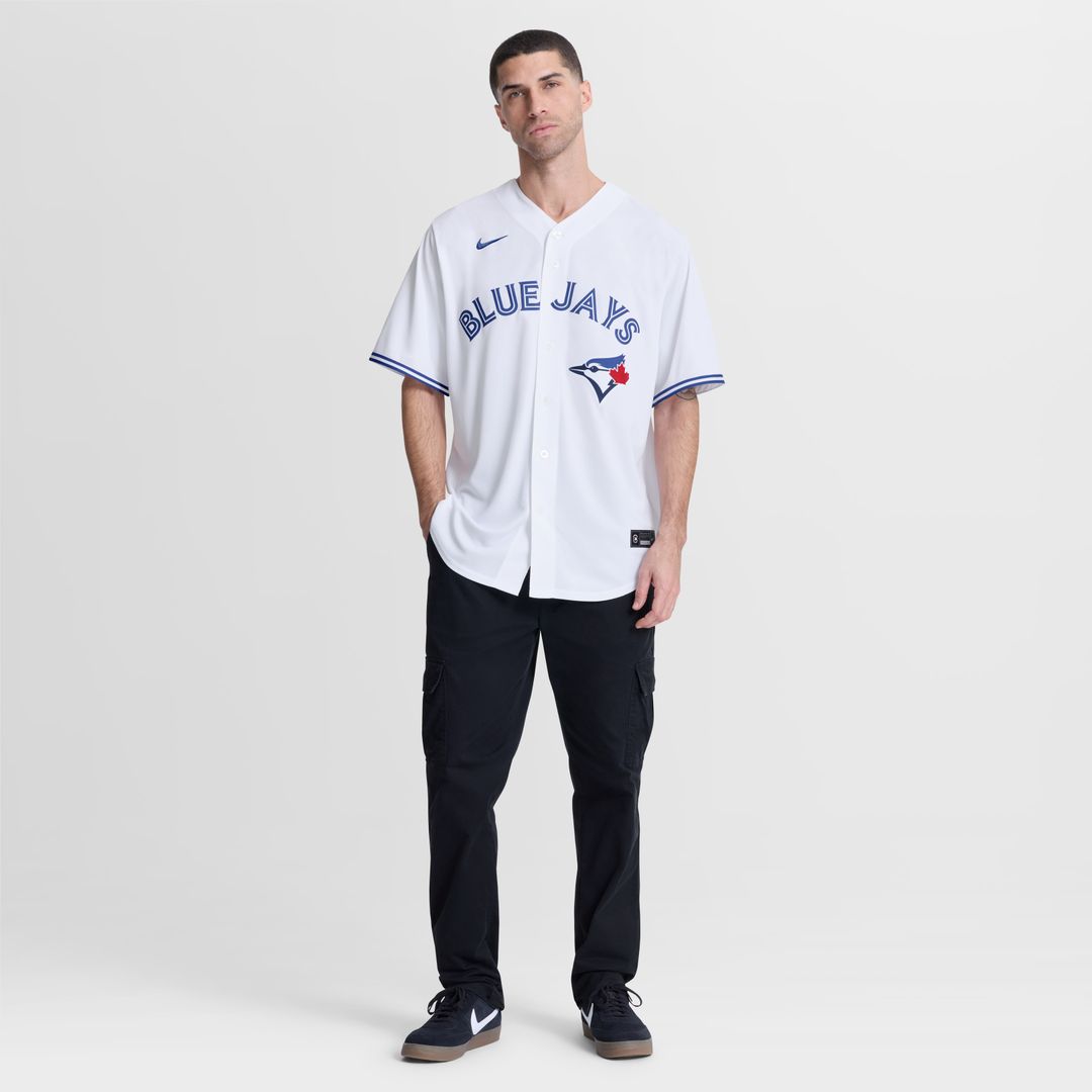 Toronto Blue Jays George Springer Nike Home Replica Jersey - White MLB Team Jersey Baseball Fan Apparel