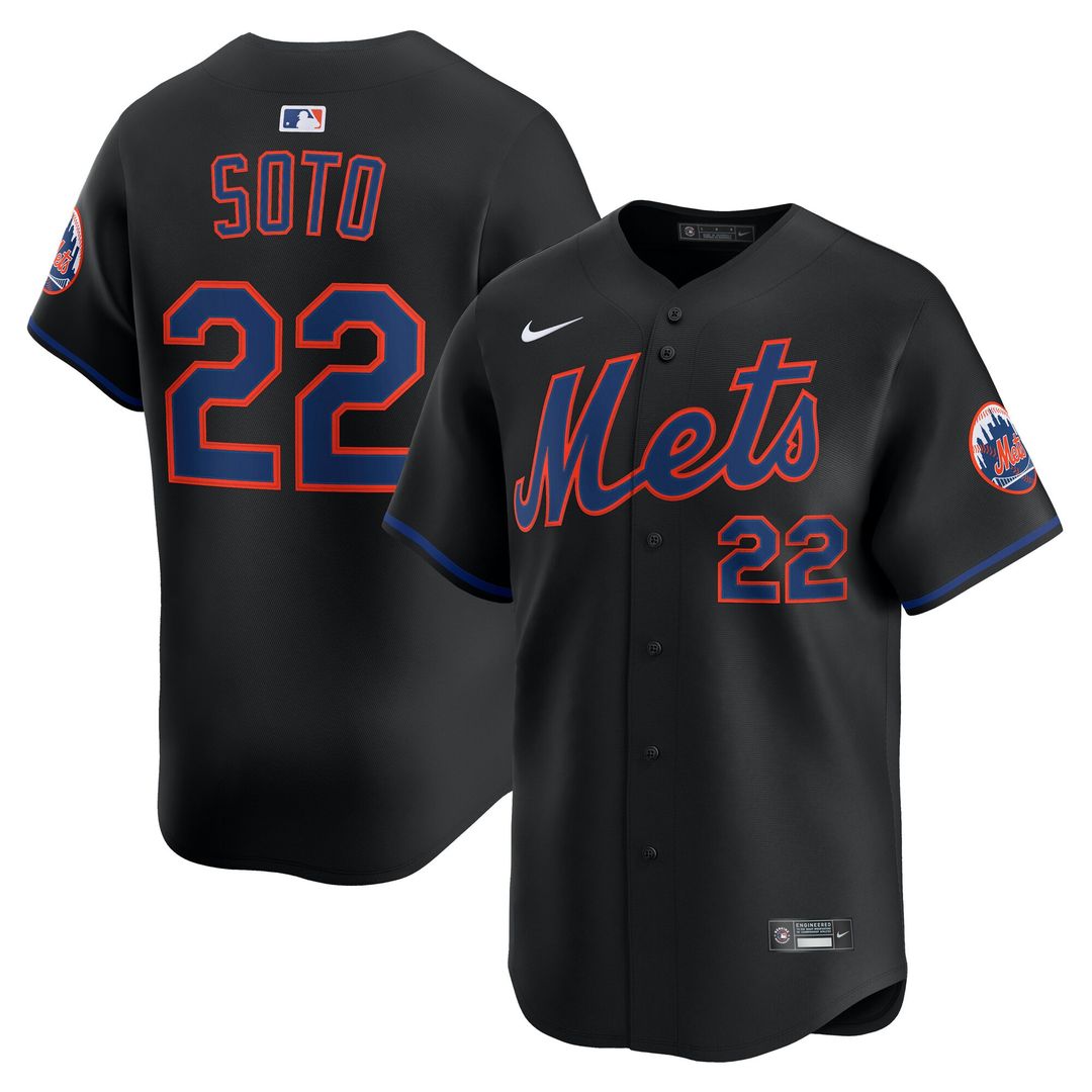 New York Mets Juan Soto Nike Home Limited Jersey - White MLB Team Jersey Baseball Fan Apparel