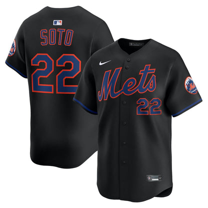 New York Mets Juan Soto Nike Home Limited Jersey - White MLB Team Jersey Baseball Fan Apparel