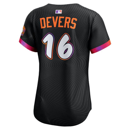 San Francisco Giants Rafael Devers Nike Women's 2025 City Connect Limited Player Jersey - Black MLB Team Jersey Baseball Fan Apparel