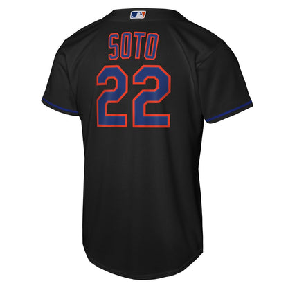 New York Mets Juan Soto Nike Youth Road Replica Jersey - Gray MLB Team Jersey Baseball Fan Apparel