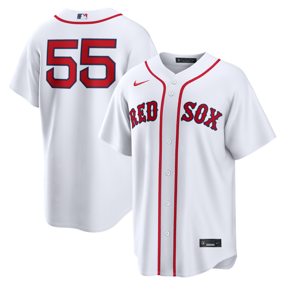 Boston Red Sox Ranger Suárez Nike Home Replica Jersey - White MLB Team Jersey Baseball Fan Apparel