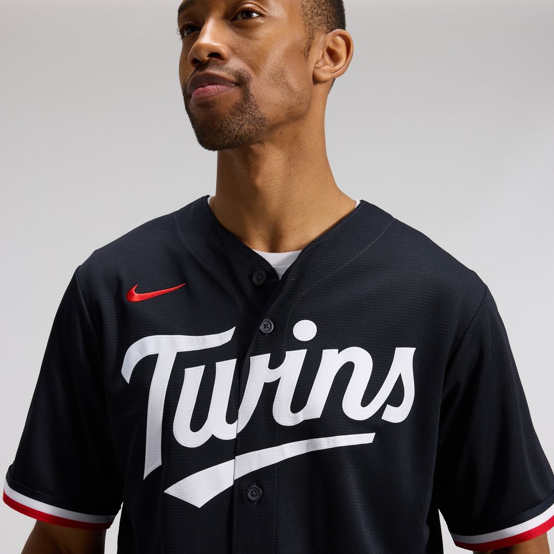 Minnesota Twins Nike Alternate Replica Jersey - Navy MLB Team Jersey Baseball Fan Apparel