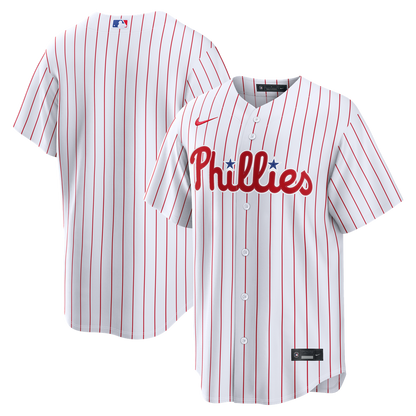 Philadelphia Phillies Nike Home Replica Jersey - White MLB Team Jersey Baseball Fan Apparel