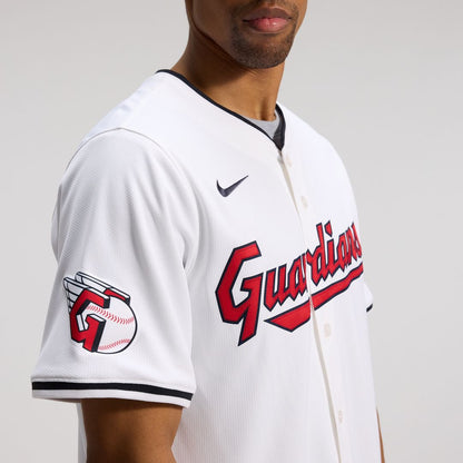 Cleveland Guardians Jose Ramirez Nike Home Limited Player Jersey - White MLB Team Jersey Baseball Fan Apparel